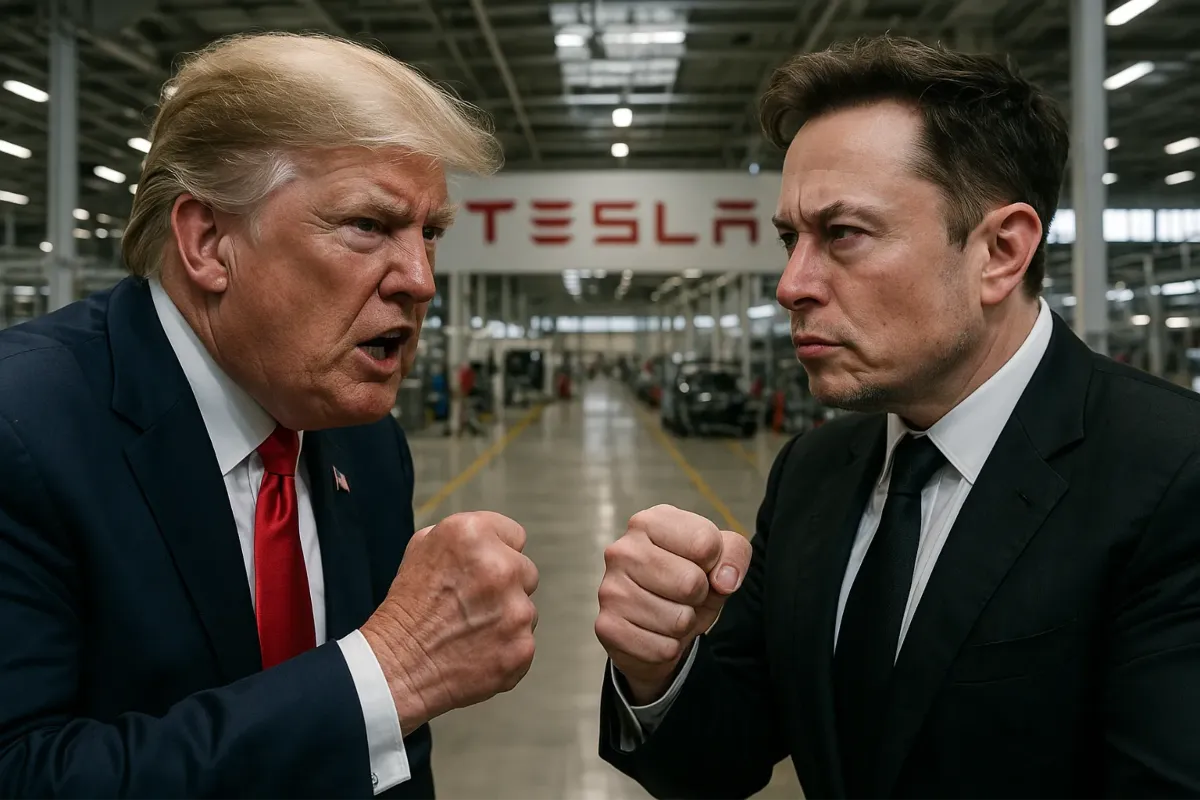trump y Musk