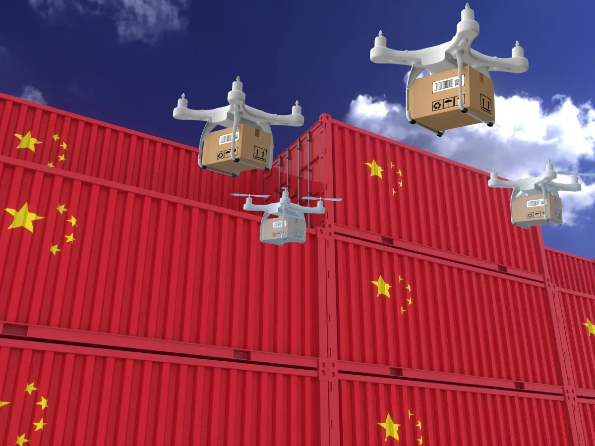 china drones
